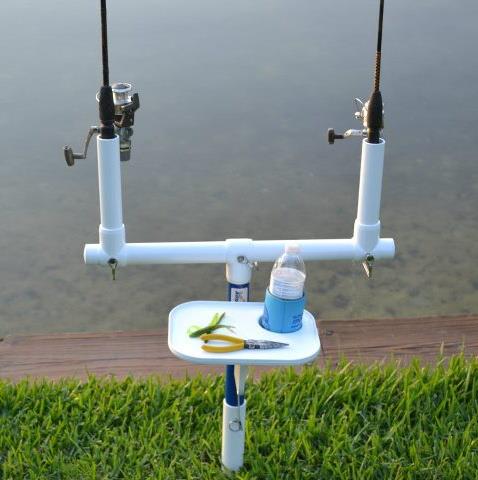 AugRod Deluxe Beach Bank and Surf Fishing Rod Holder 