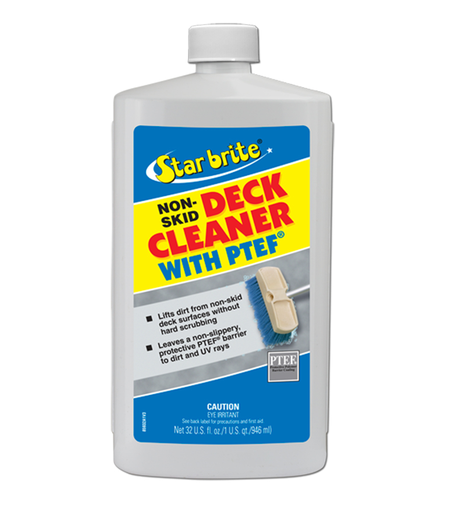 Best boat cleaner for fiberglass decks Starbrite non skid cleaner