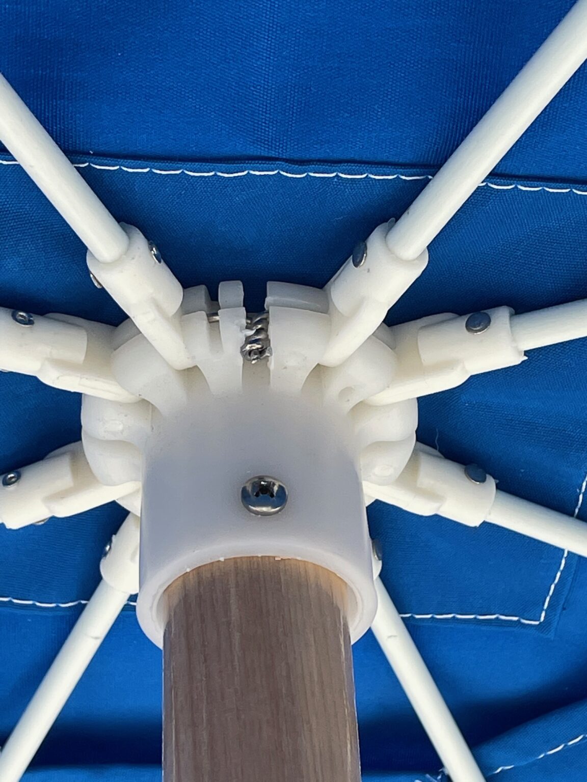 7.5' Beach Umbrella Fiberglass Ribs American Made AugHog Products