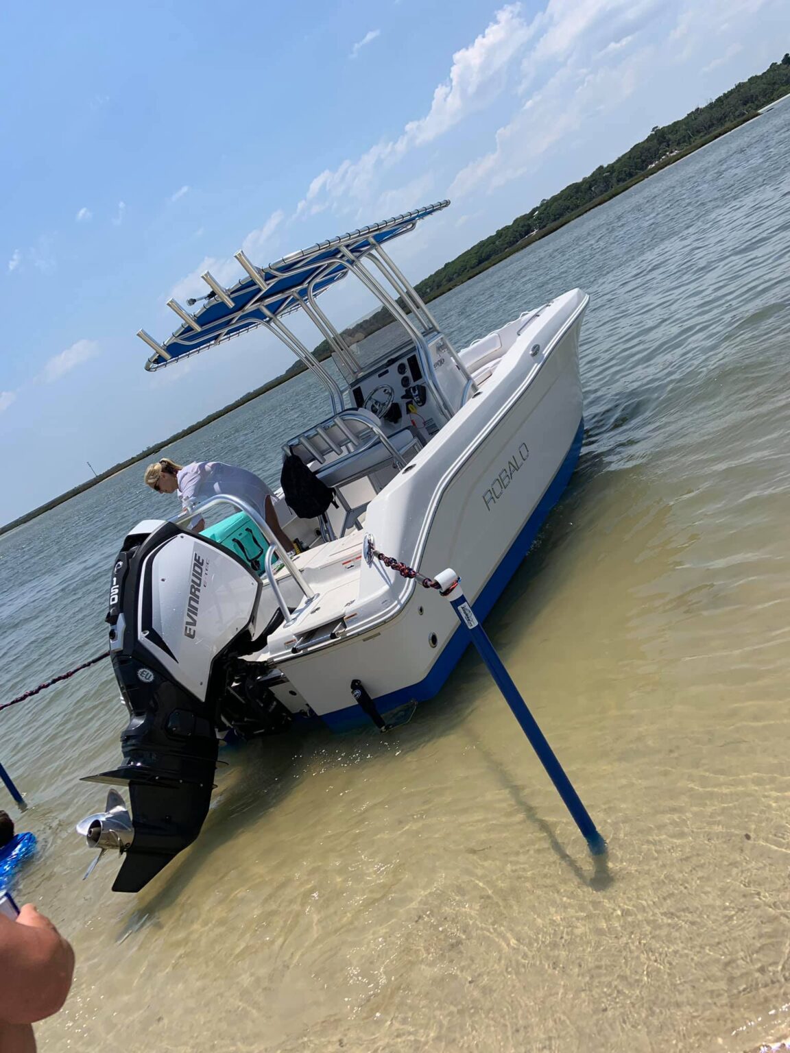 AugAnchor Sand Bar Auger Anchor AugHog Products Beach Umbrella Sand