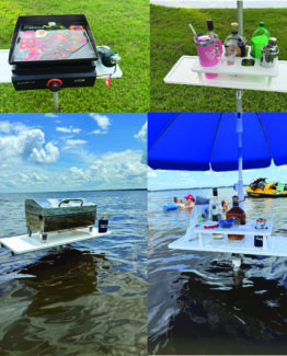 Grill-N-Chill Portable Grilling Station and Bar for Blackstone® 17" and Kuuma® 160 Grills