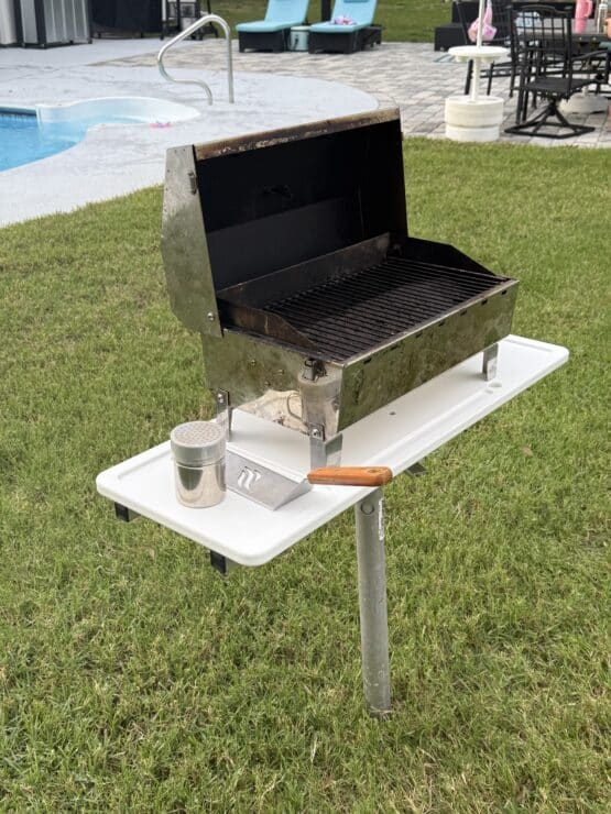 Grill-N-Chill Portable Grilling Station and Bar for Blackstone® 17" and Kuuma® 160 Grills - Image 16